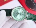 Breitling 35*9.9MM 316L Steel SW200-01/2824 Movement Light Green Lady Watch